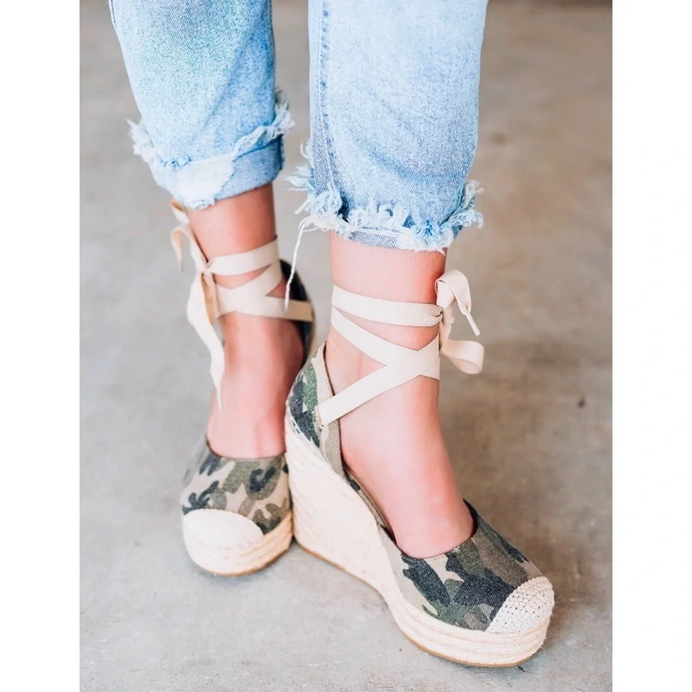 Camo Espadrilles